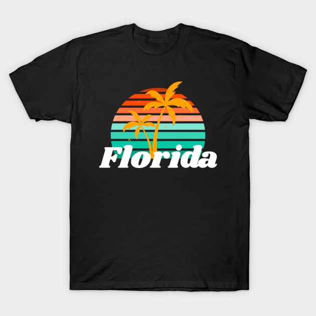 Florida Beaches T-Shirt by Screamingcat